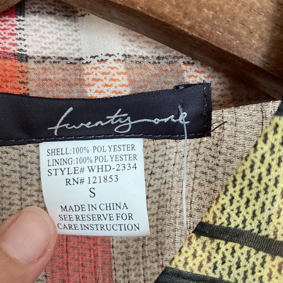 Twenty- One Plaid Ruffle Dress - Picture 5 of 9